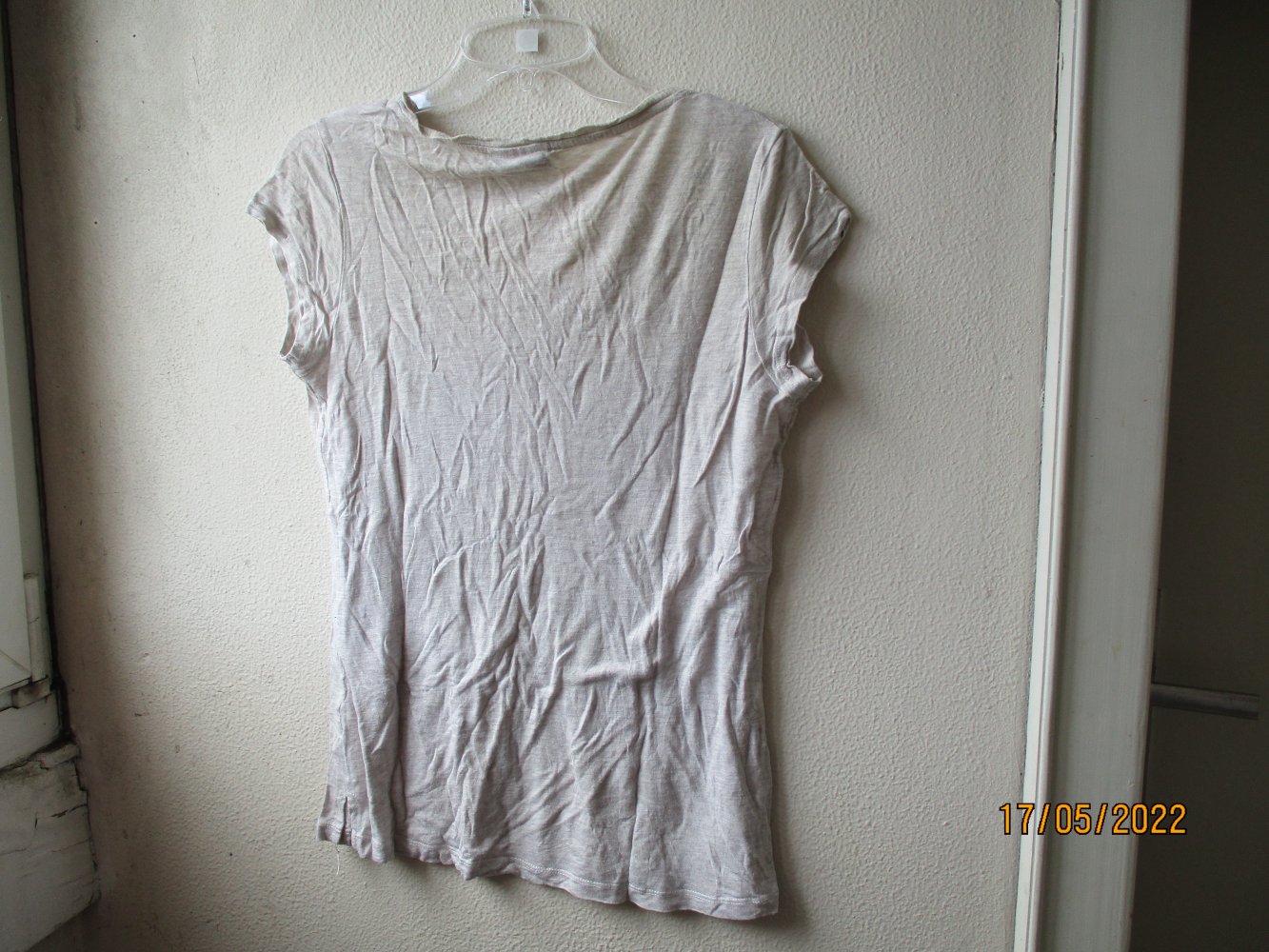 T-Shirt von Yessica, grau/bunt, Größe M