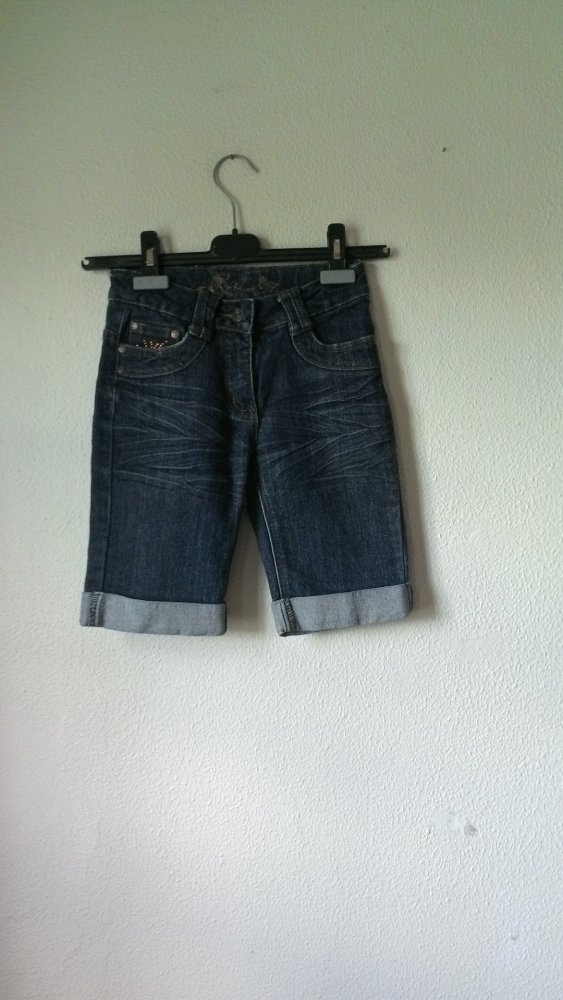 Jeanshose/Shorts von Hotsspicy , blau, Größe 140