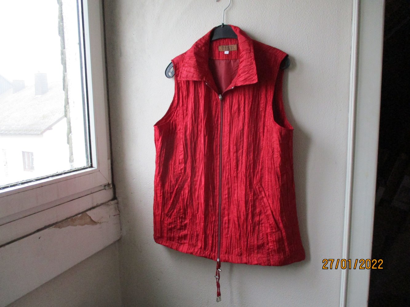 Weste von Frantex Collection, rot, Größe L