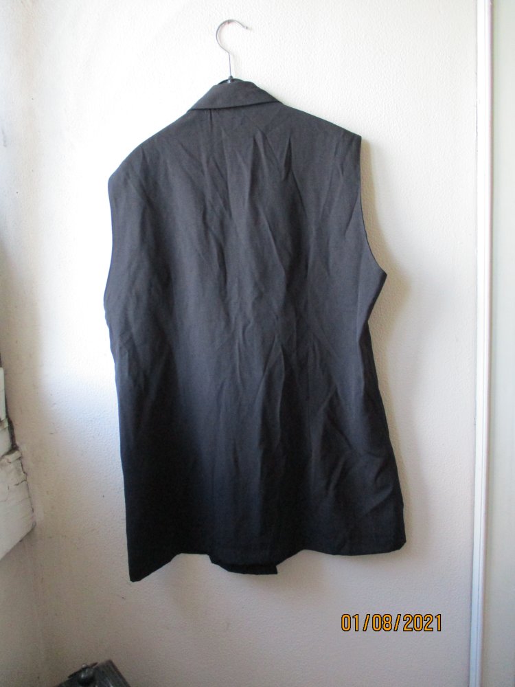 Weste , schwarz, Größe 42/44