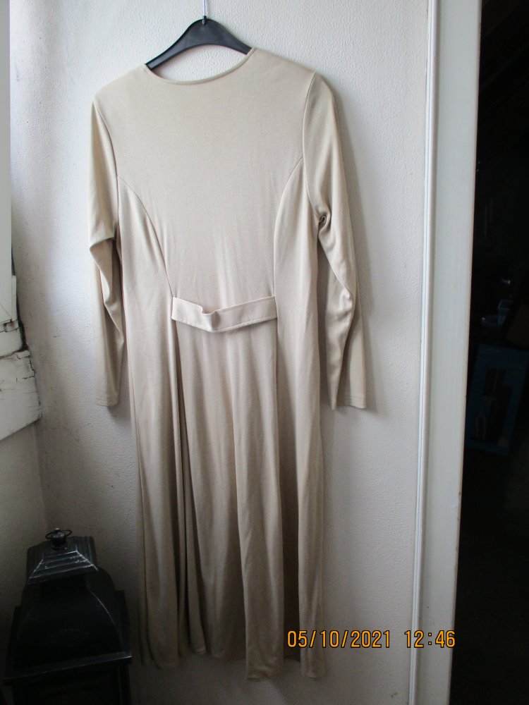 Kleid, beige, Größe 42