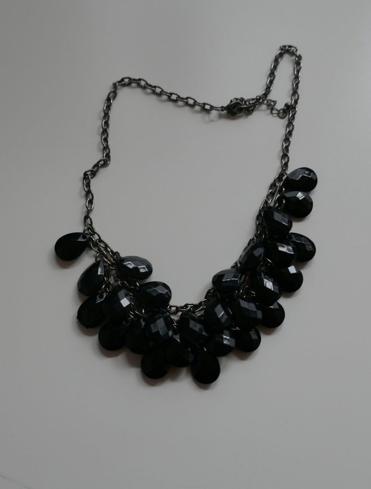 Halskette schwarz