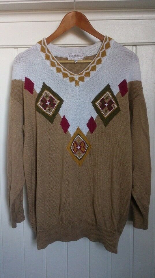 Byblos Designerpullover Hochwertiges Modelabel Rarität 80/90er Jahre