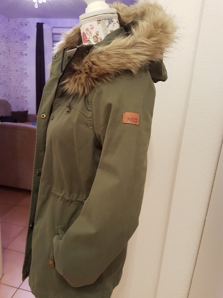 Adidas neo on sale parka grün