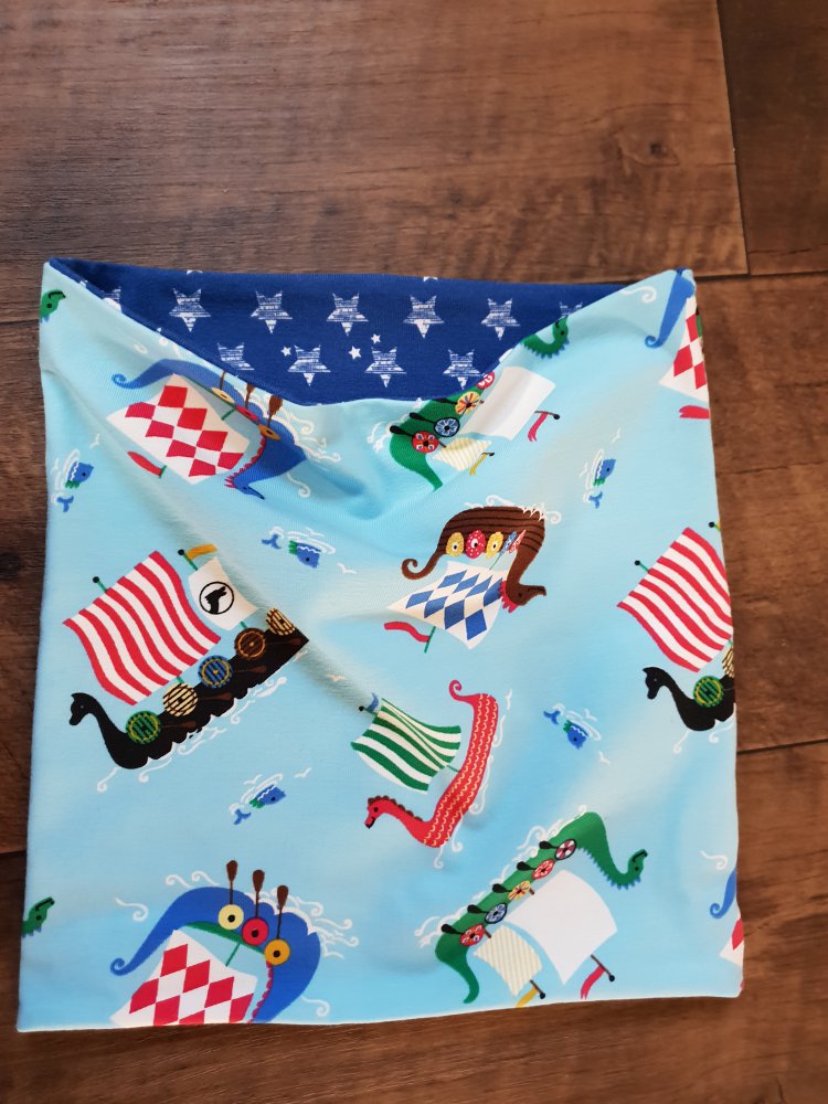 Wende Loop Wickingerschiffe Sterne Gr. 86-104