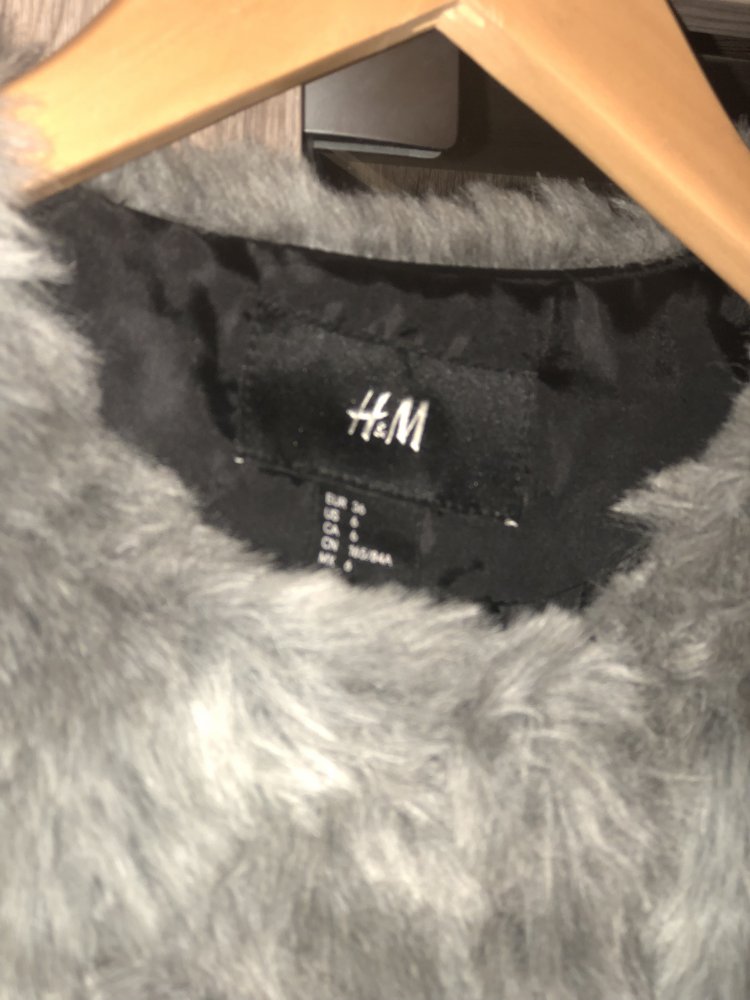 Fell Jacke H&M grau
