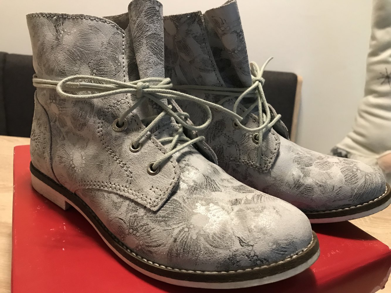 s oliver schuhe blumen