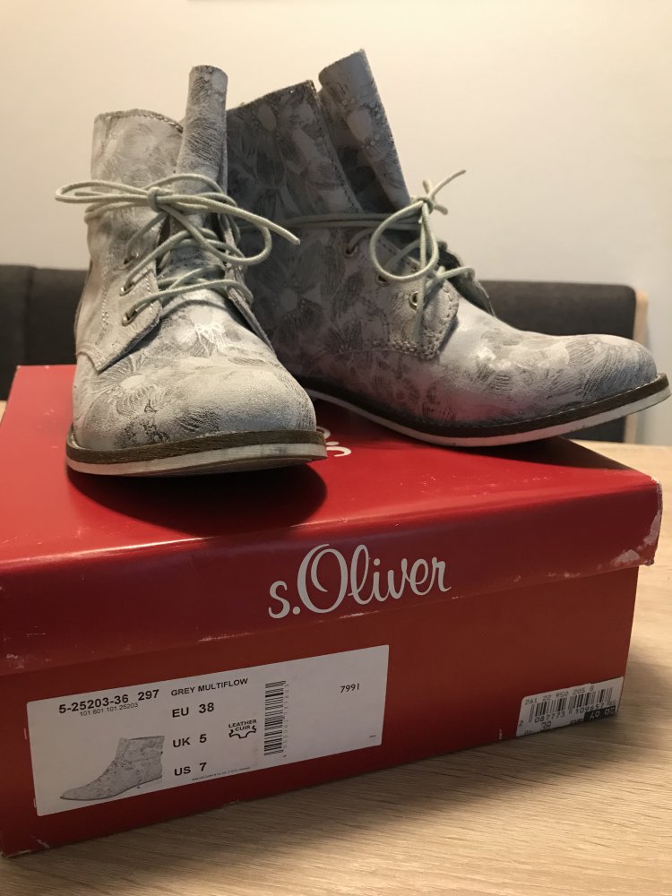 s oliver schuhe blumen