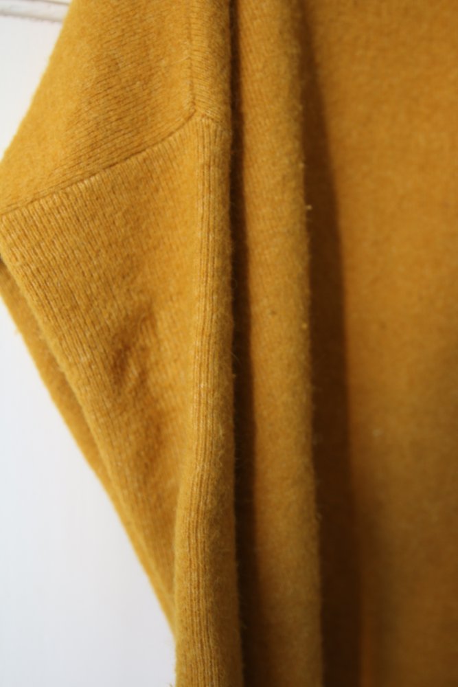 COS senfgelb Pullover Wolle M