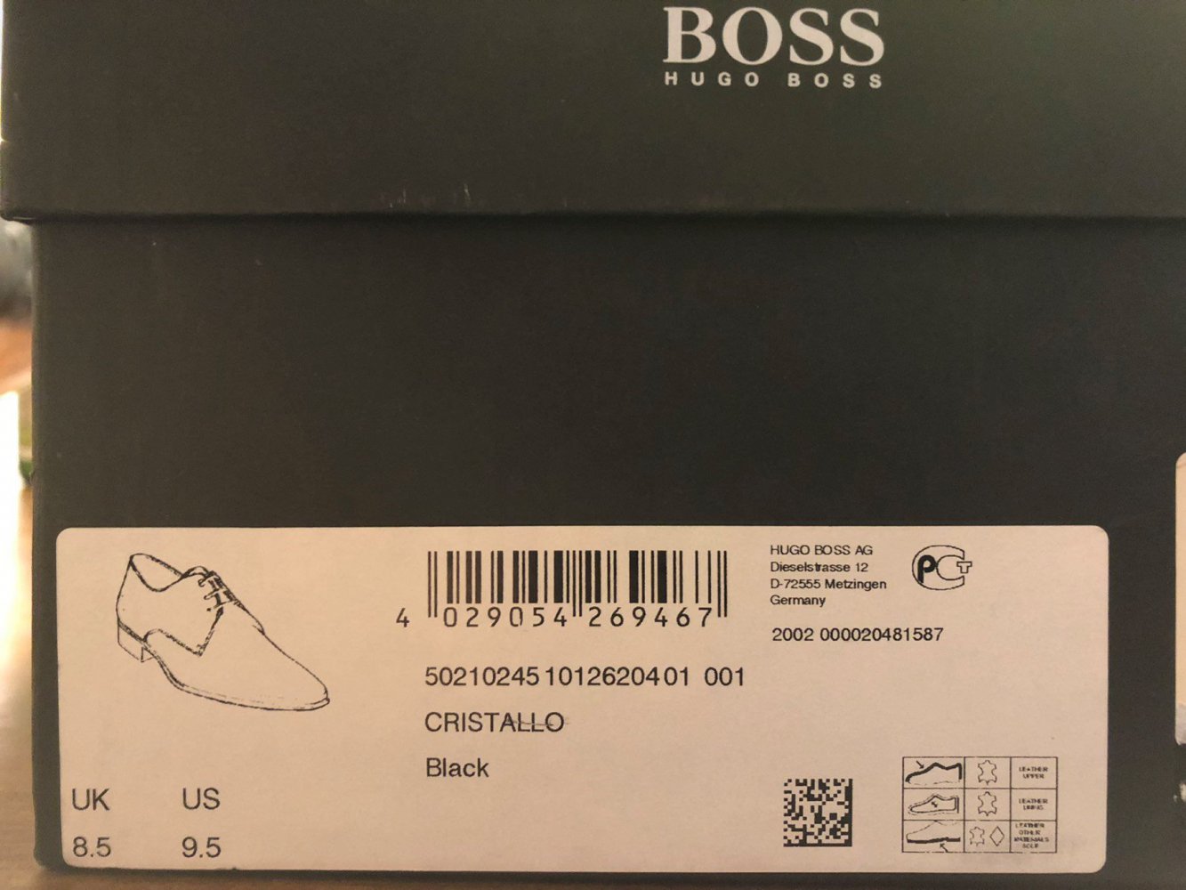 Hugo Boss Smoking-Schuh