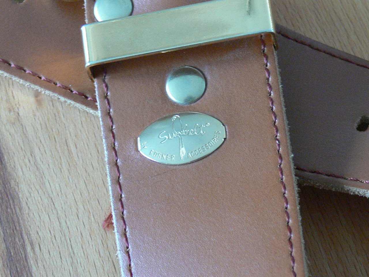 Echtledergürtel Gürtel Sunbelt by Rosner Gr. M 