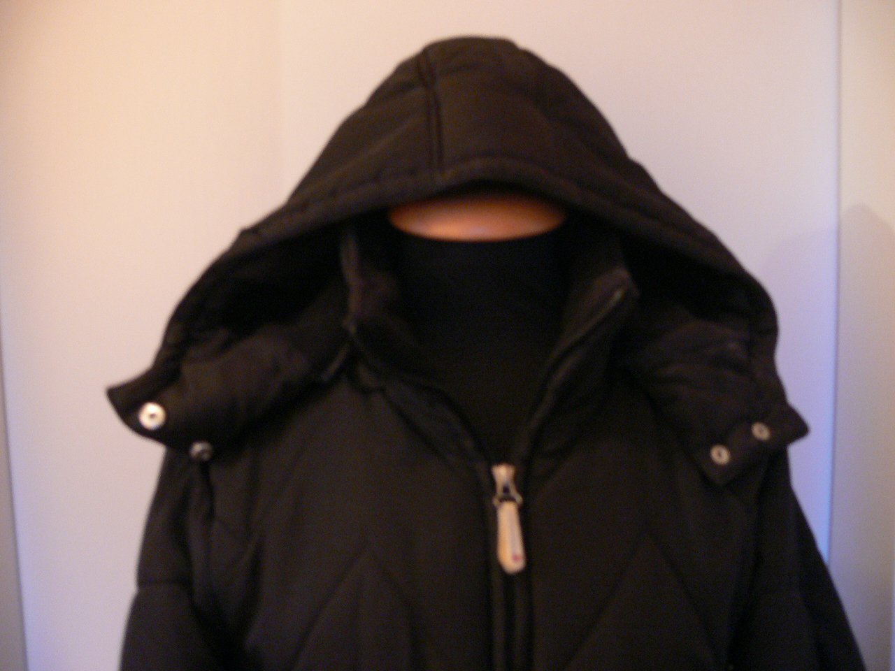 leichte Steppjacke Kapuze von Steve Ketell Gr. S 36 