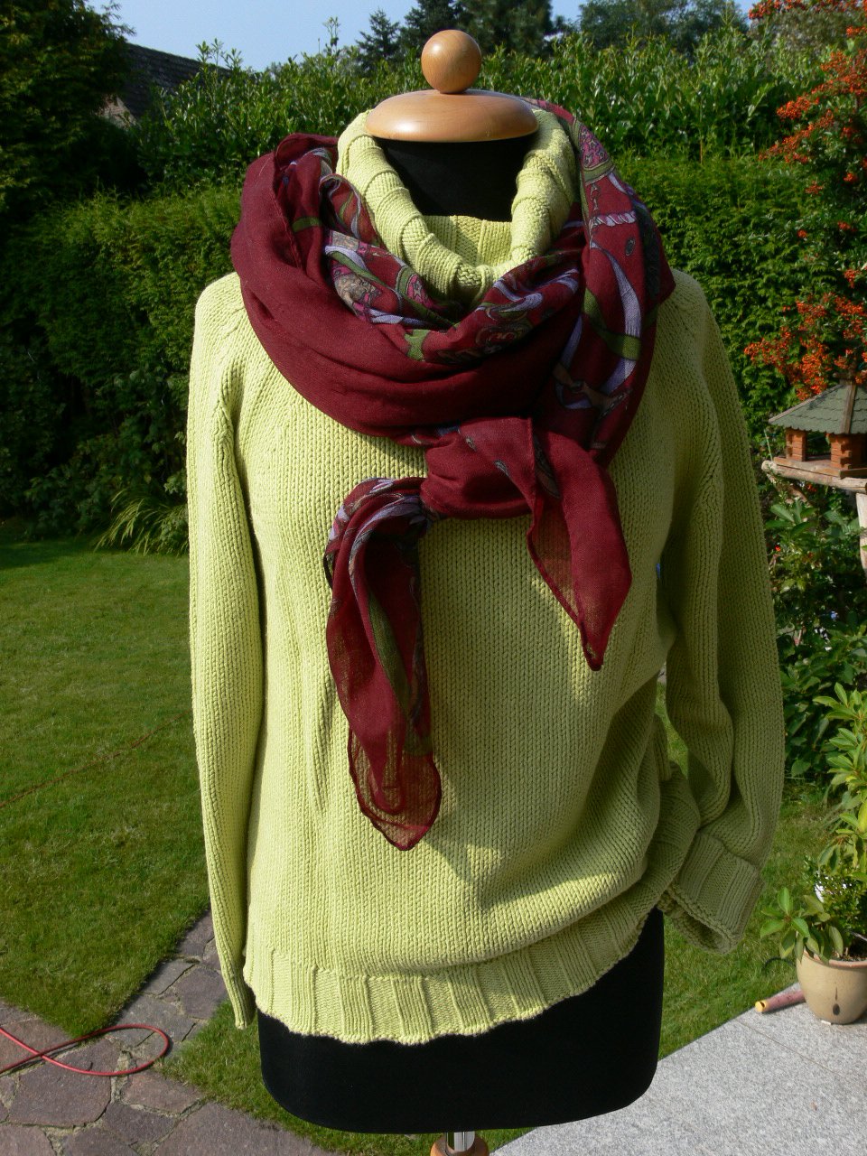 Rollkragen Pulli hellgrün Gr. S sehr guter Zustand