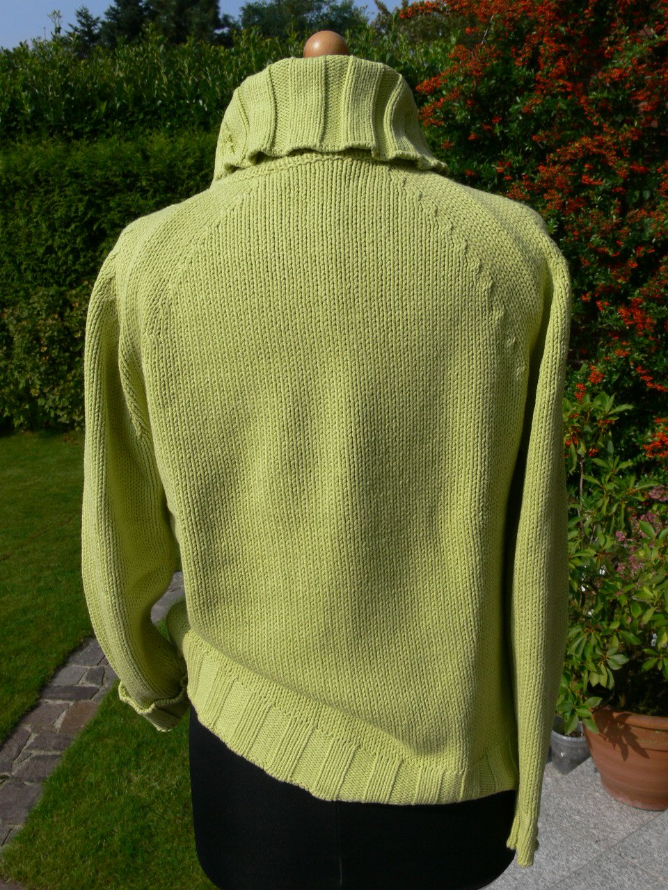 Rollkragen Pulli hellgrün Gr. S sehr guter Zustand