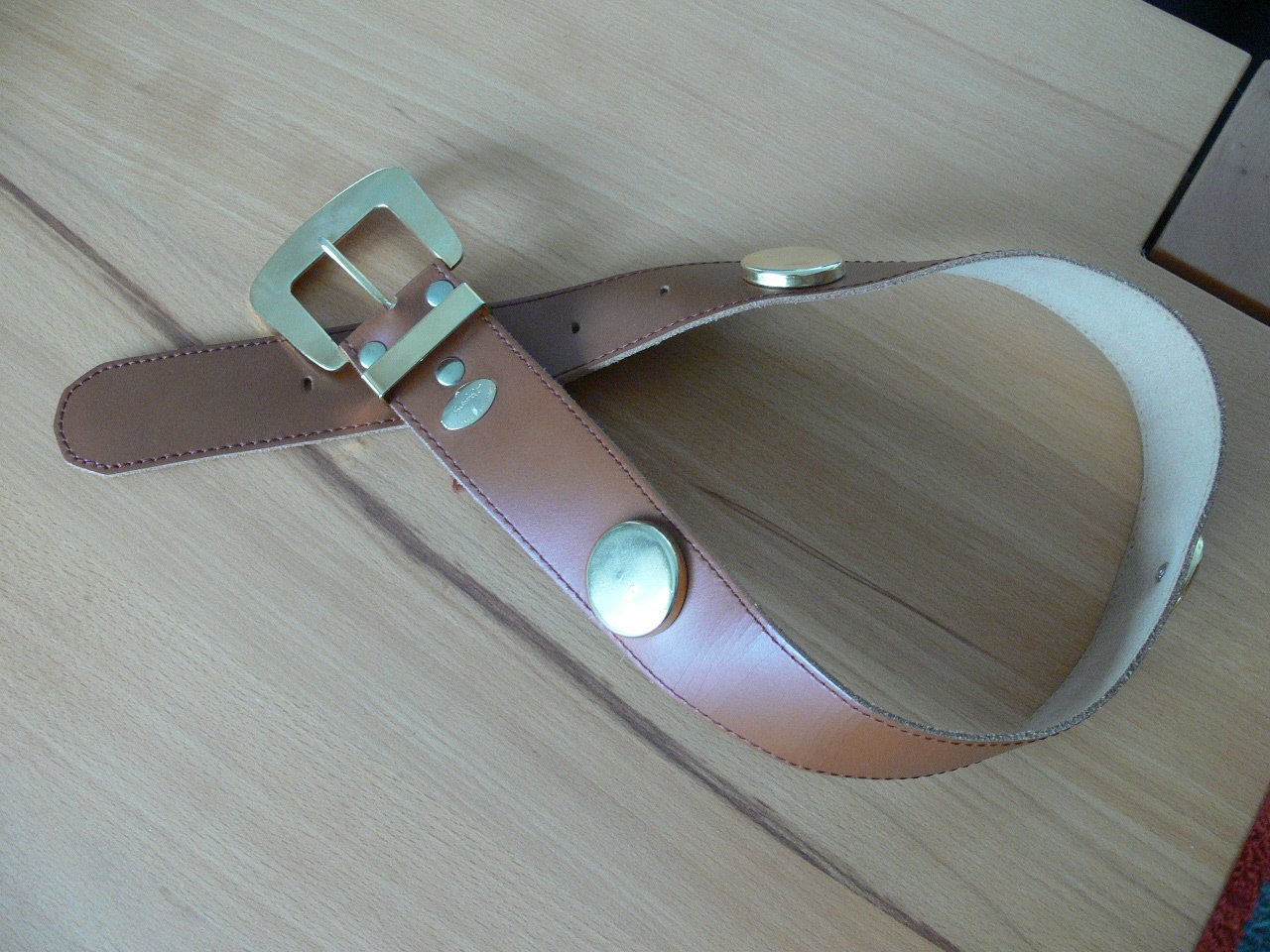 Echtledergürtel Gürtel Sunbelt by Rosner Gr. M 