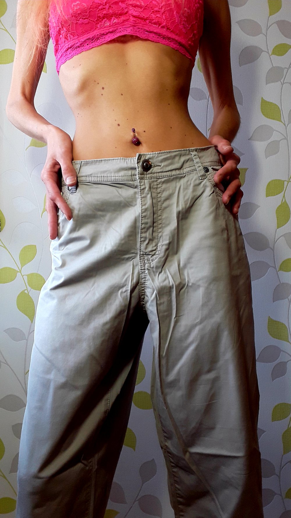 Lässige Bequeme M&S Mode Fashion Capri Bermuda Baggy Gr 46 Boho  