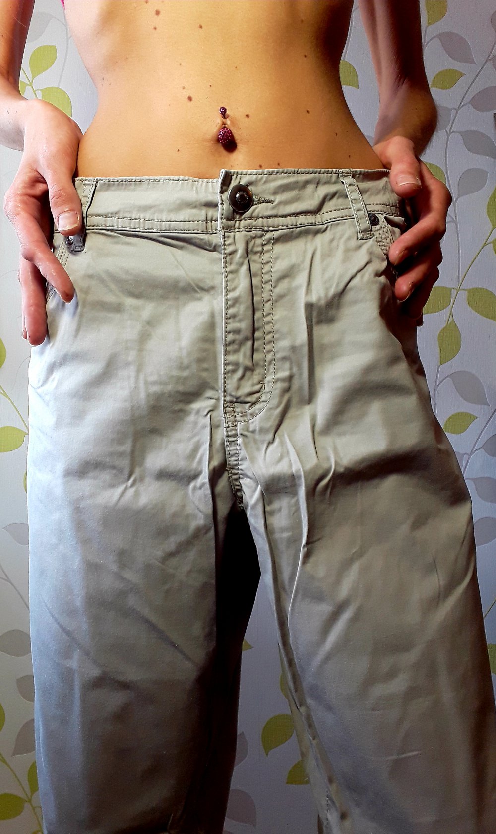 Lässige Bequeme M&S Mode Fashion Capri Bermuda Baggy Gr 46 Boho  