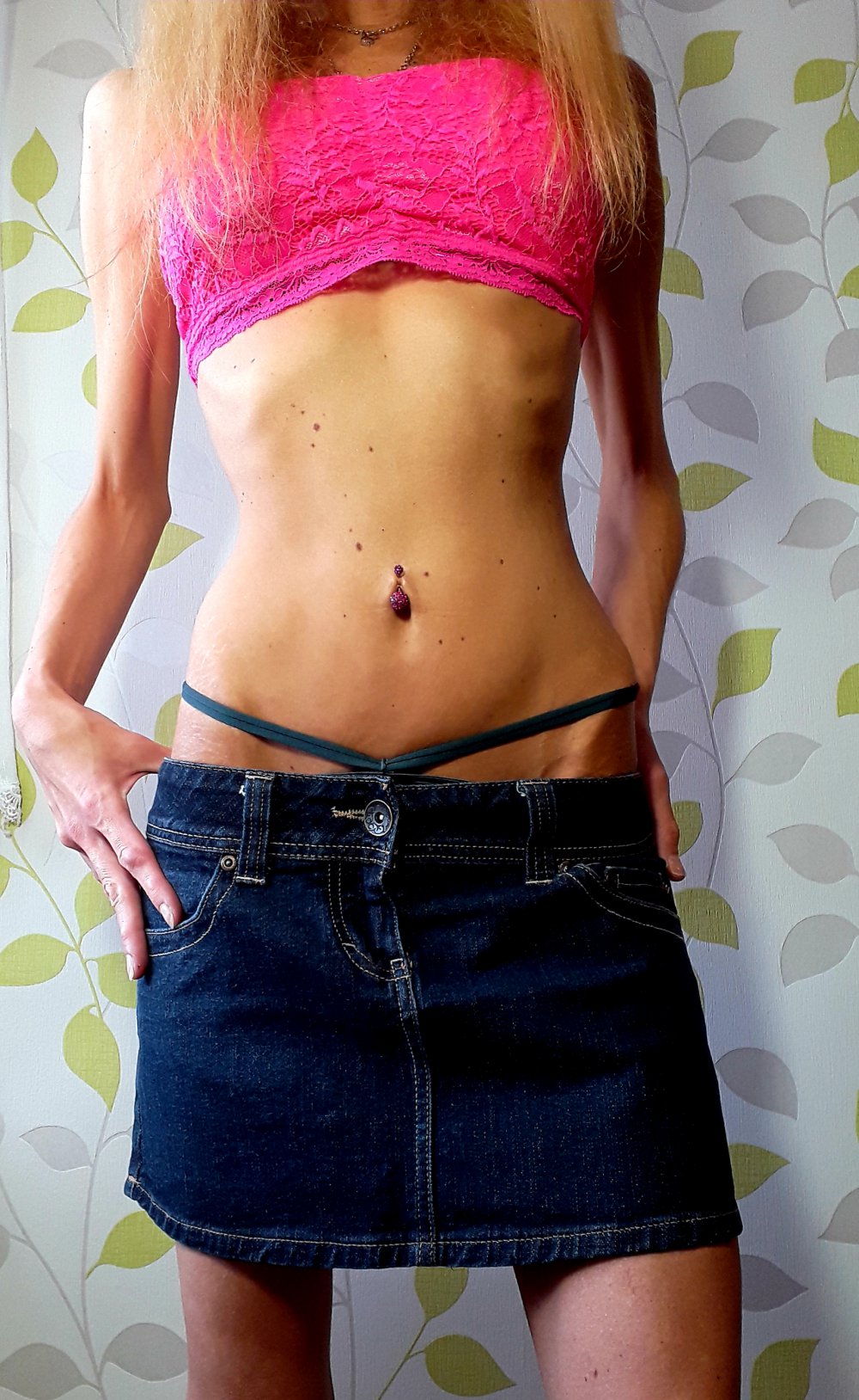 Mega SeXy X-Treme Low Jay Jays Jeans Mini Rock Gr S 36 Blue Denim Skirt Sommer  