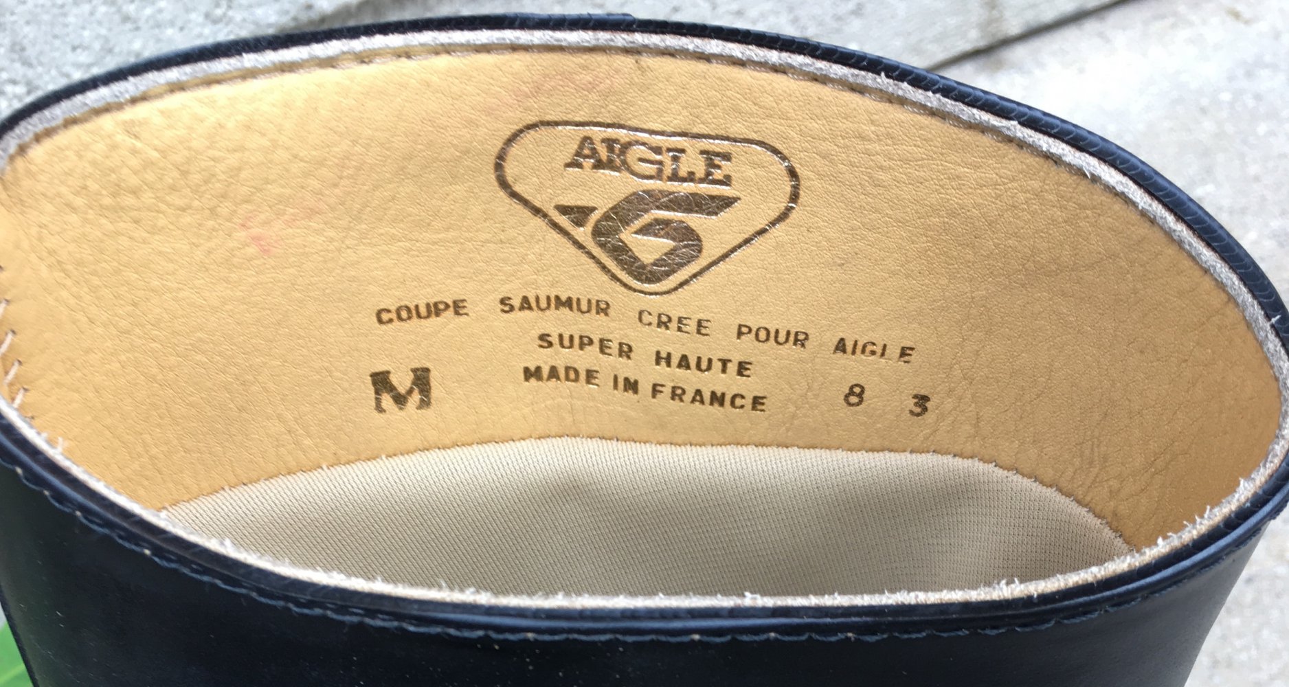 Original Aigle Coupe Saumur Gr. 40, leicht gefüttert, Topzustand