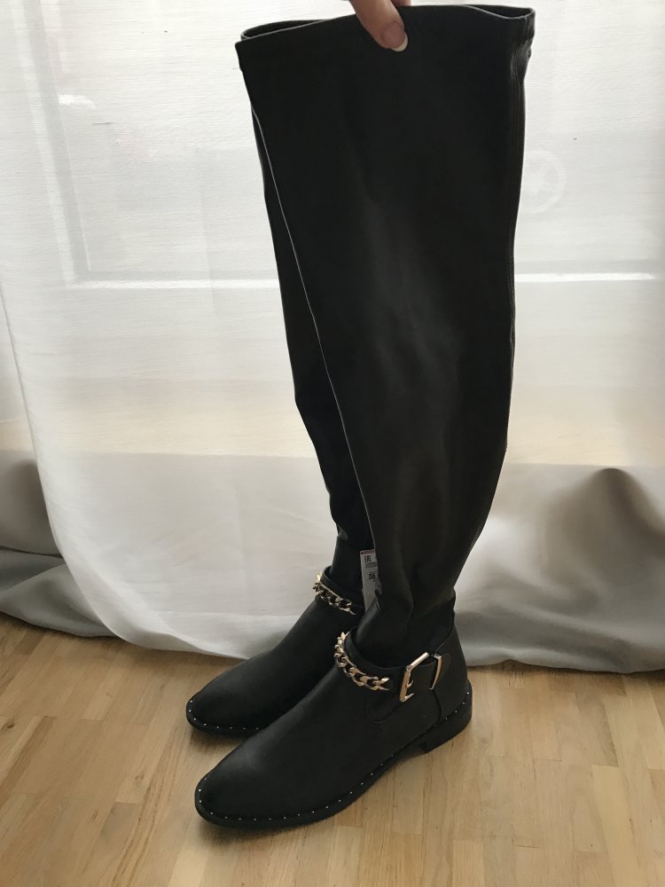 Zara Overknee-Stiefel  Größe 36