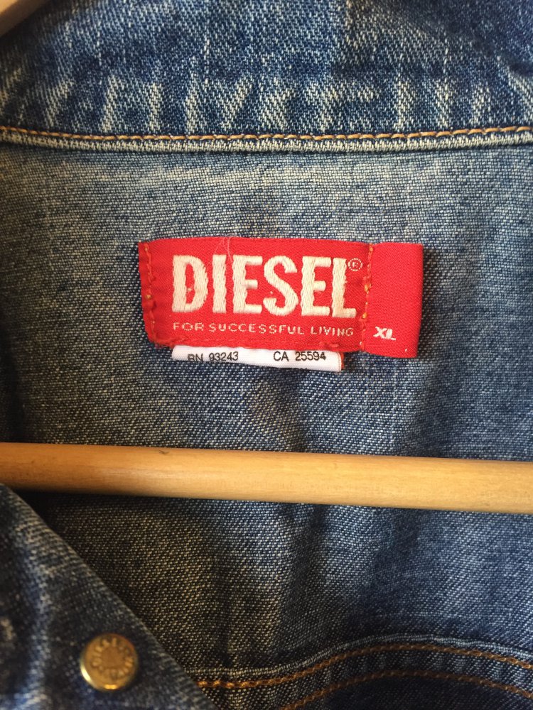 Diesel Originale Diesel Jeans Jacke Oversize Luxus Designer Marken Ware Kleiderkorb De