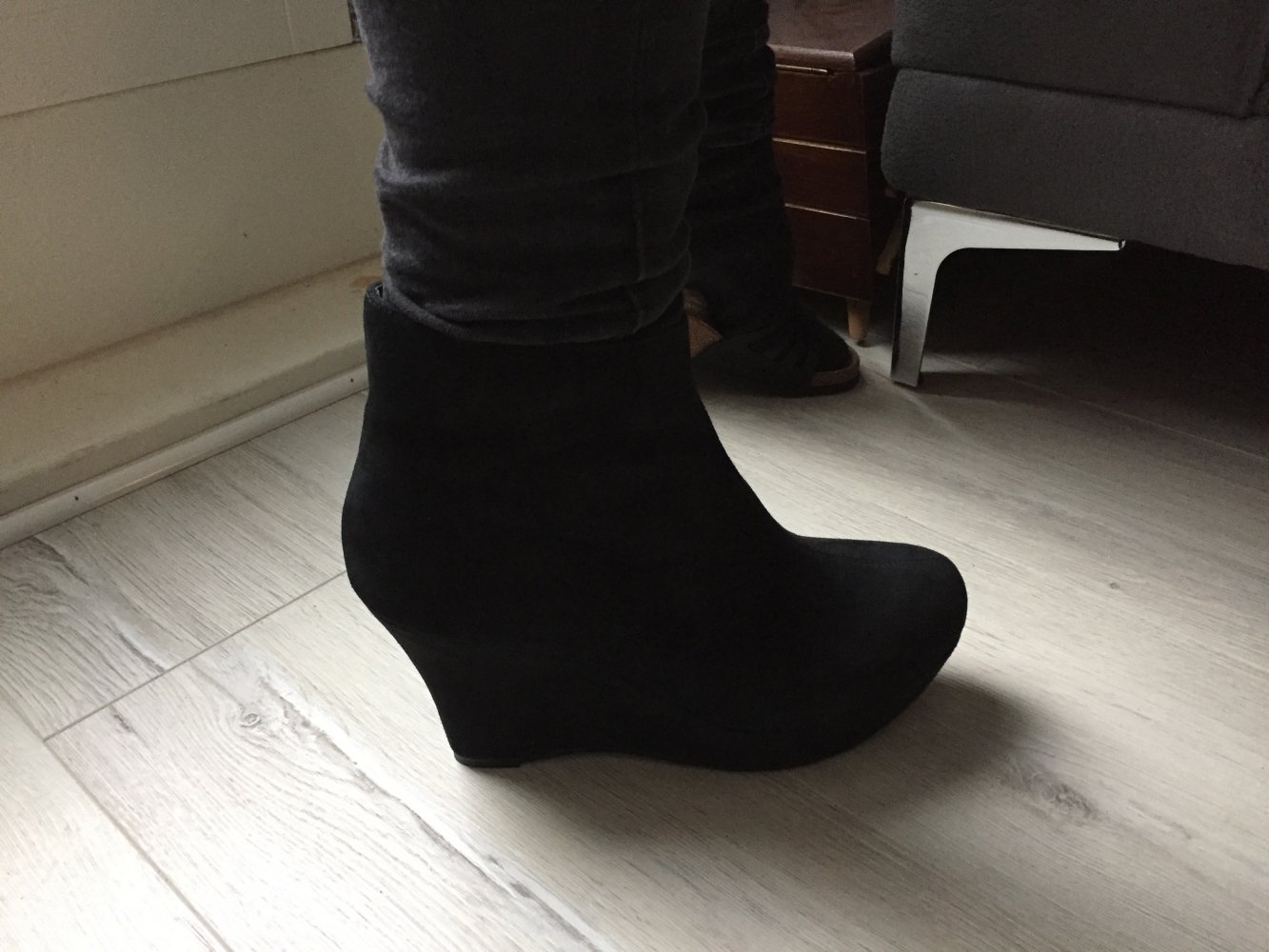 Stiefeletten mit Keilabsatz von Buffalo 