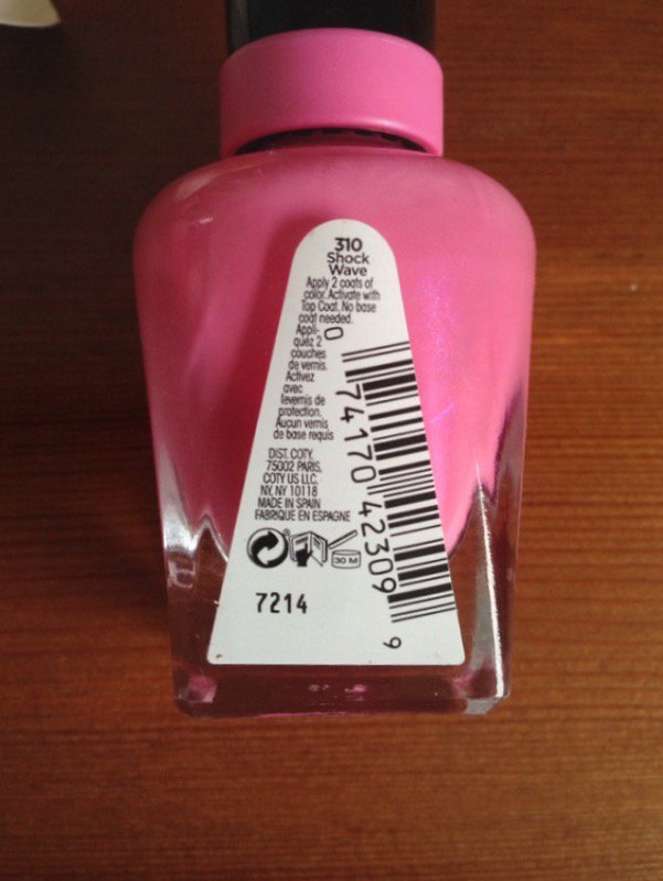 Nagellack in Pink mit Schimmer von Sally Hansen Miracle Gel NEU