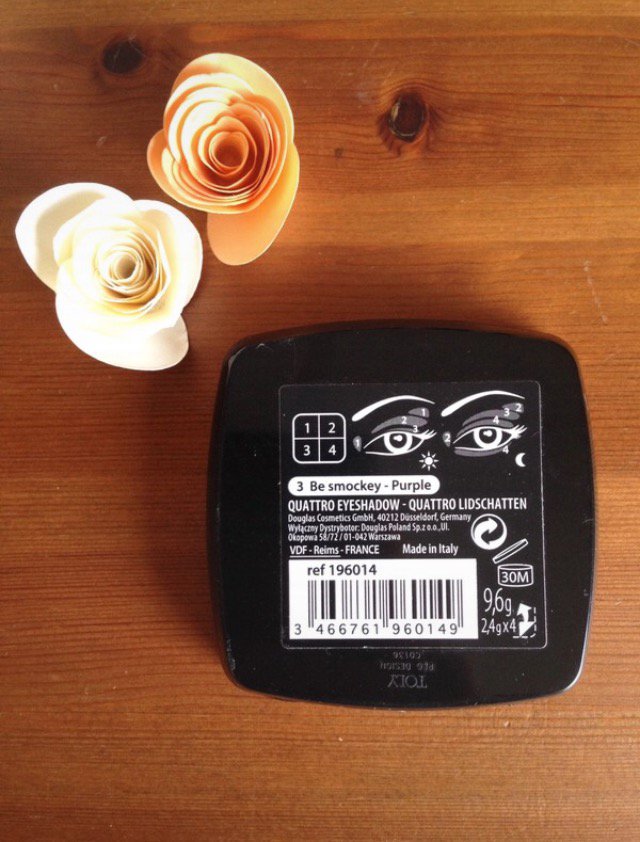 Lidschattenquattro von Douglas in matt Lila
