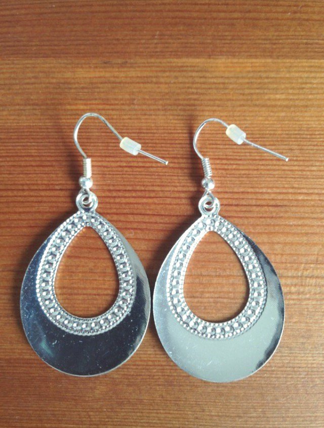 Tropfenohrringe von SIX in Türkis NEU