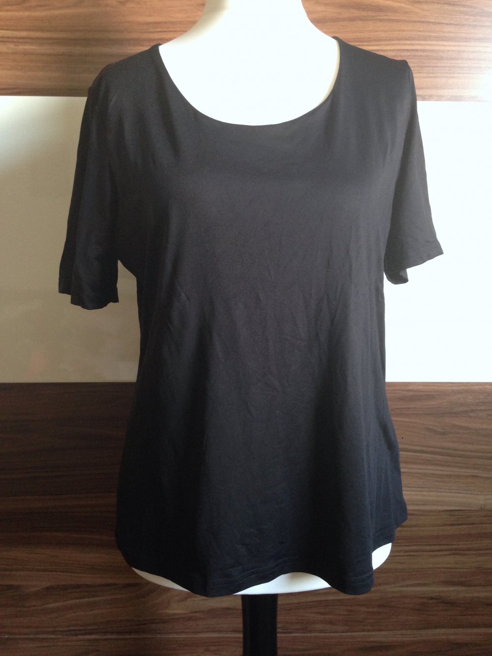 Basic-Shirt von Christian Berg in Schwarz Größe 44