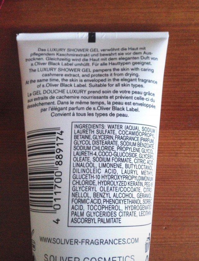 Duschgel von s.Oliver Black Label Women 75 ml NEU