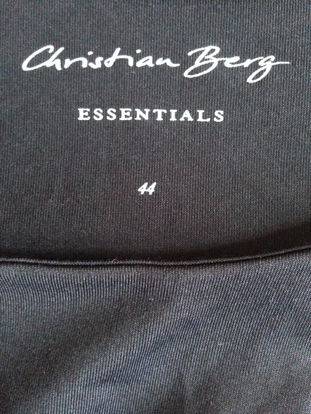 Basic-Shirt von Christian Berg in Schwarz Größe 44