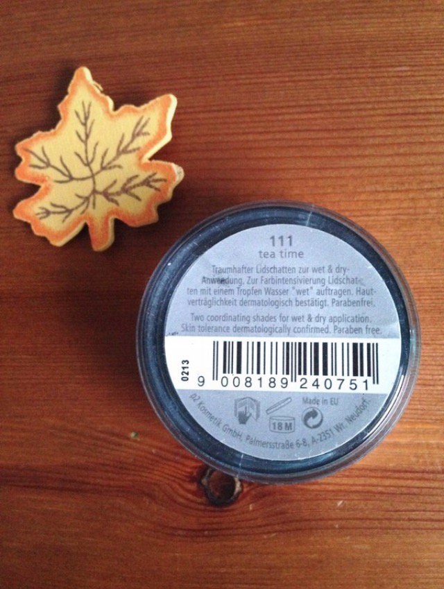 Lidschattenduo von p2 in Türkis und Türkis/Silber gebacken 