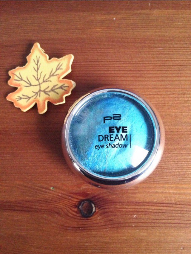 Lidschattenduo von p2 in Türkis und Türkis/Silber gebacken 