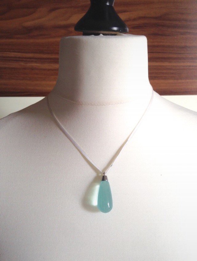 Halskette mit Anhänger in Türkis von Giorgio Armani