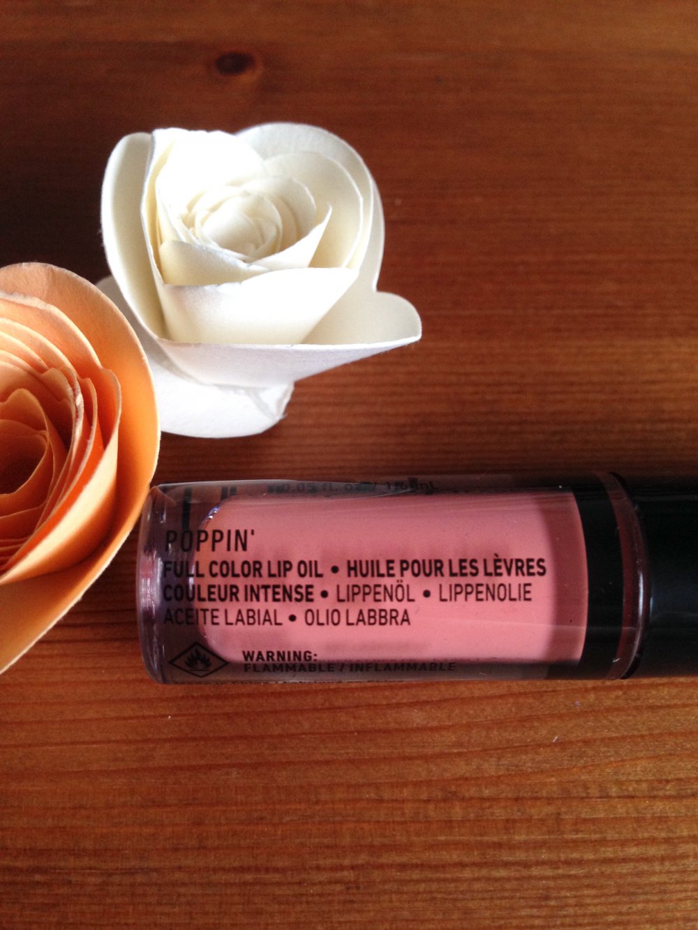 Lipgloss von NYX in Pastell Peach