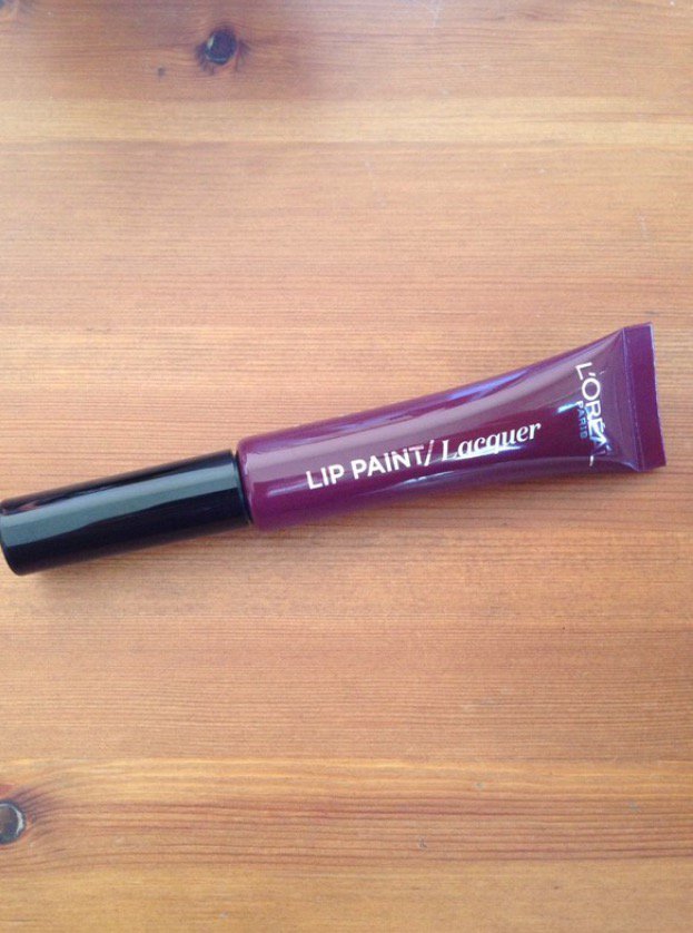 Liplack von L'Oréal in Dunkellila NEU