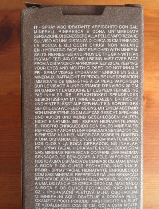 Erfrischendes Gesichtsspray von KIKO NEU