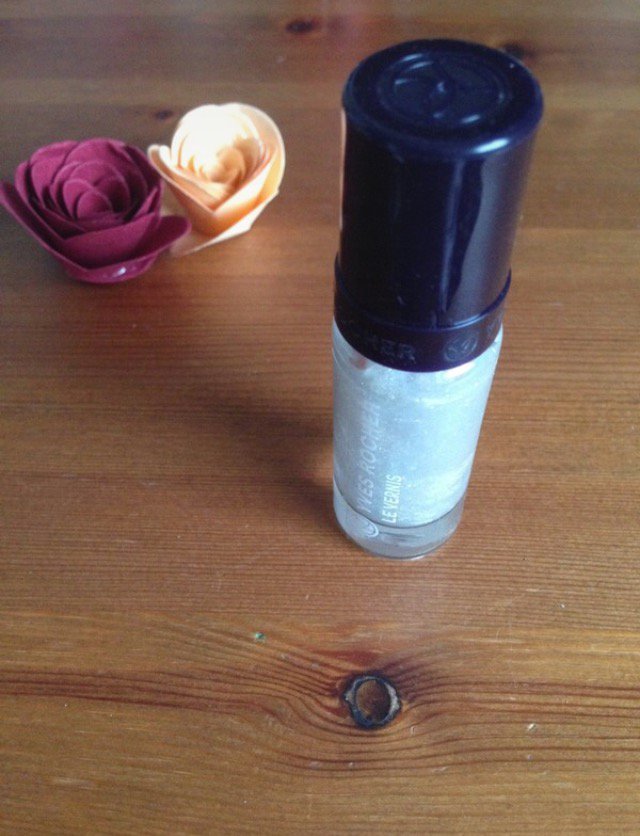 Glitzerlack in Silber-Weiß von Yves Rocher NEU