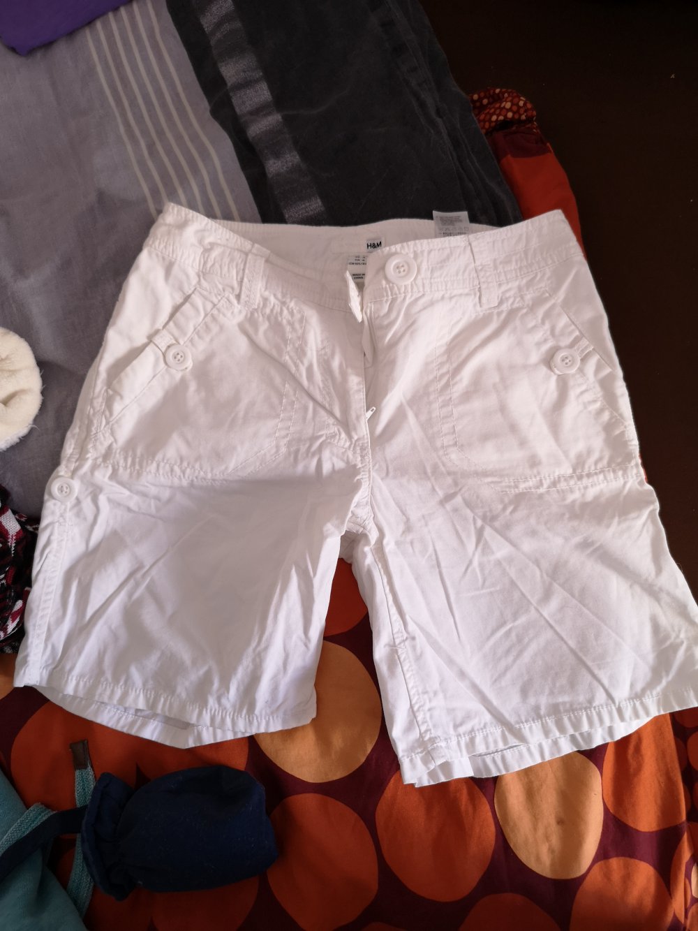 Weiße H&M Shorts 34