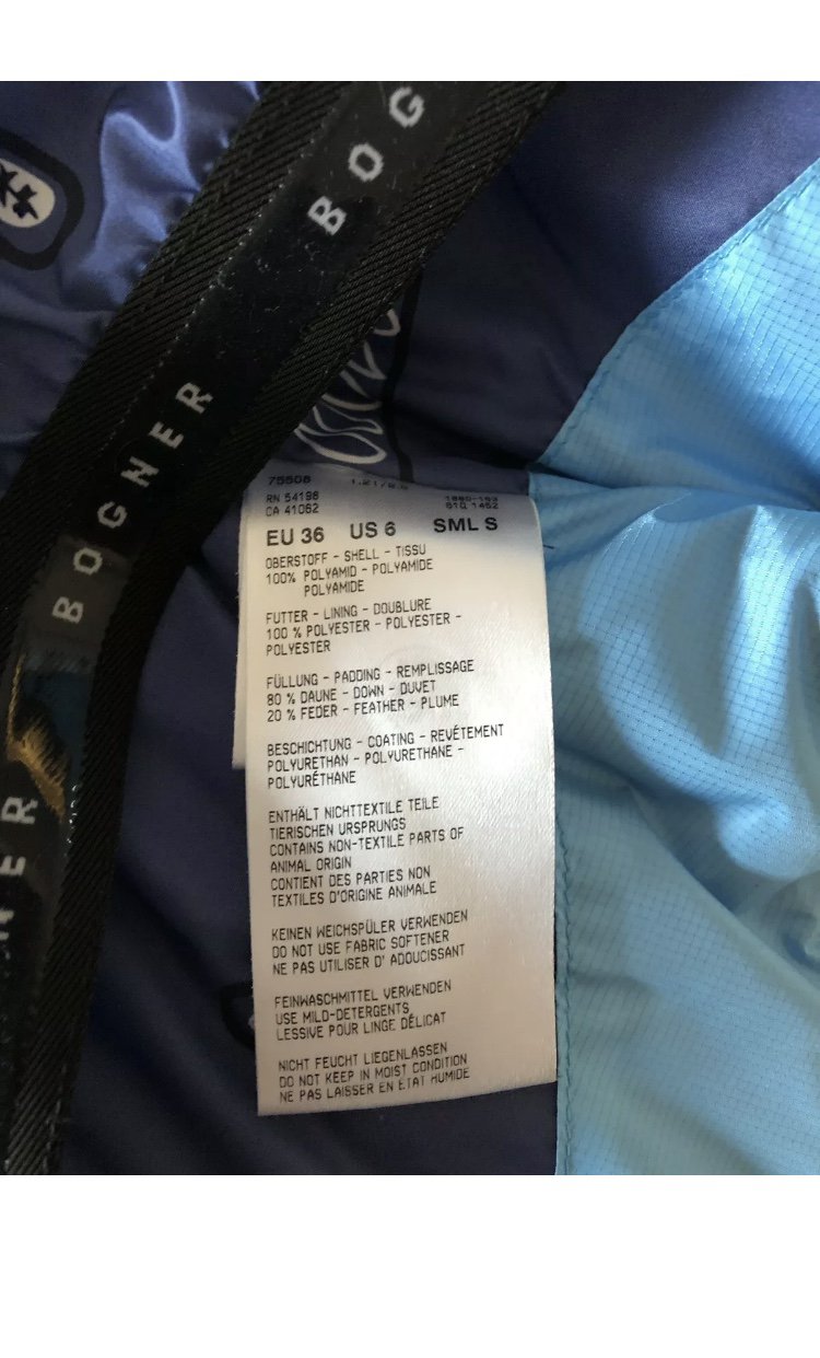 BOGNER Bogner Skijacke Gr.36 bunt Kleiderkorb
