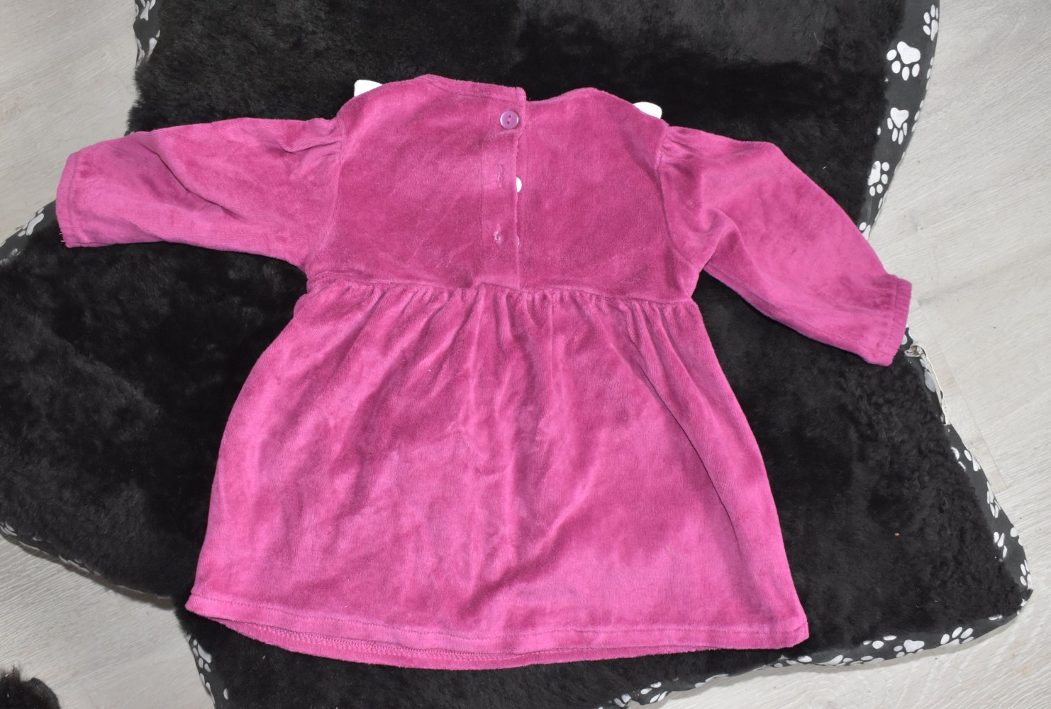 Topomini Kleid, Gr. 68, Samt, Fuchs