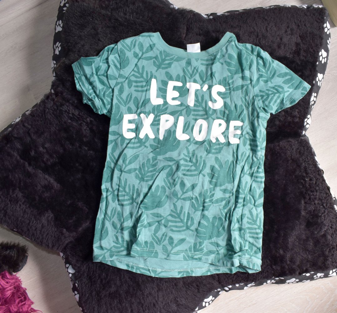 Shirt Let´s Explore, H&M, Gr.92