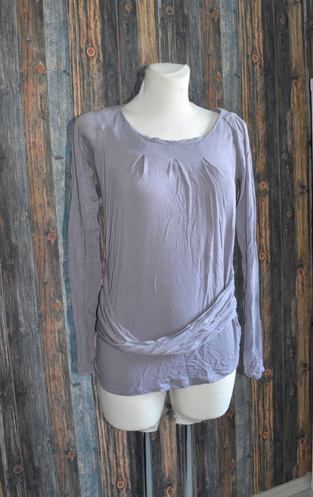 lila Shirt, Umstandsmode, Gr. S