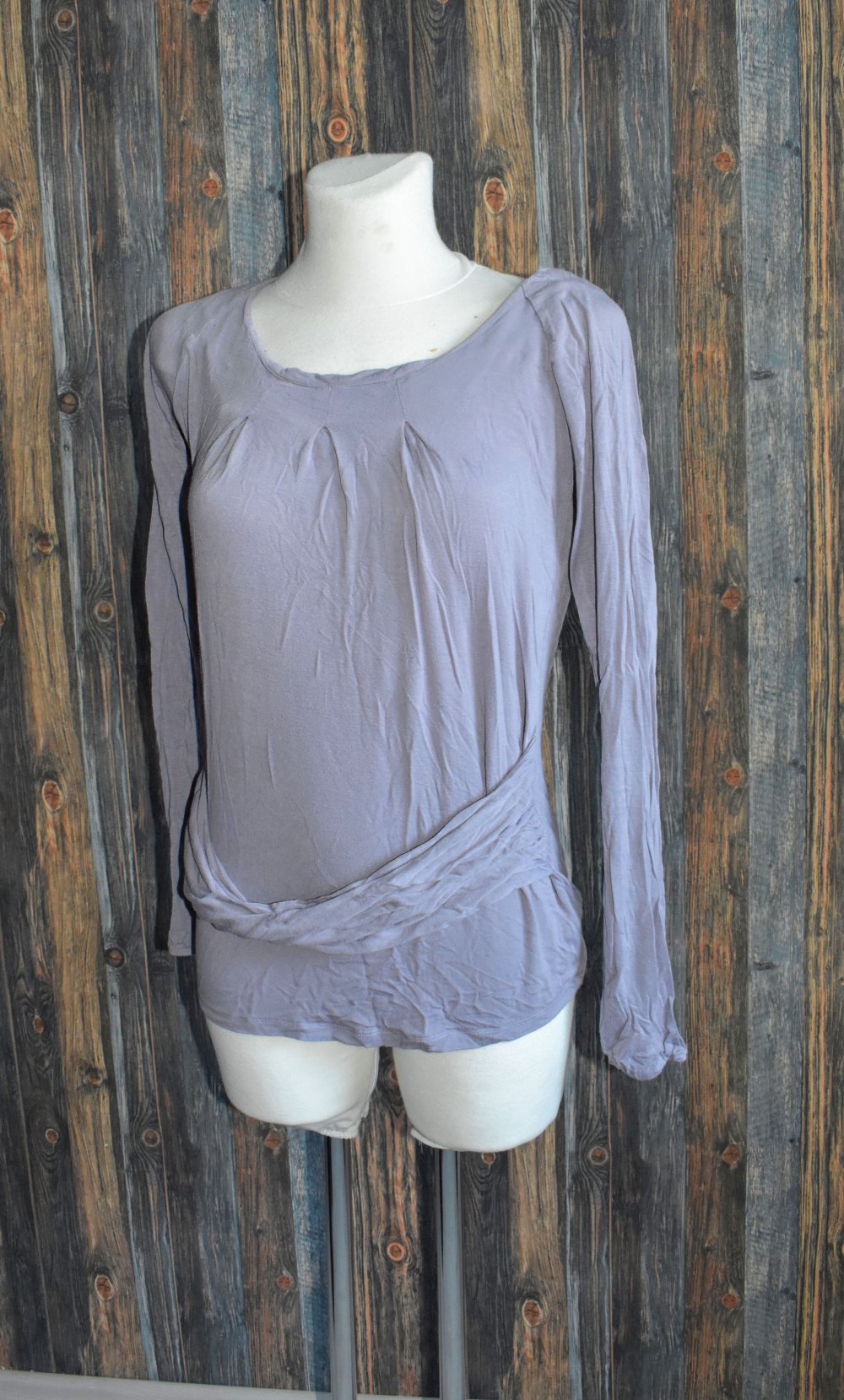 lila Shirt, Umstandsmode, Gr. S