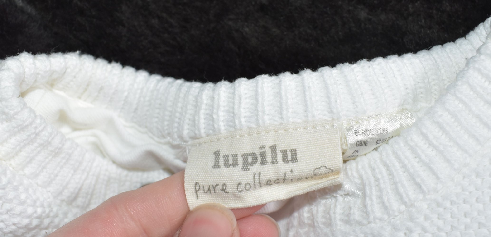 Strickjacke Lupilu, Gr. 62/68, Pure Collection