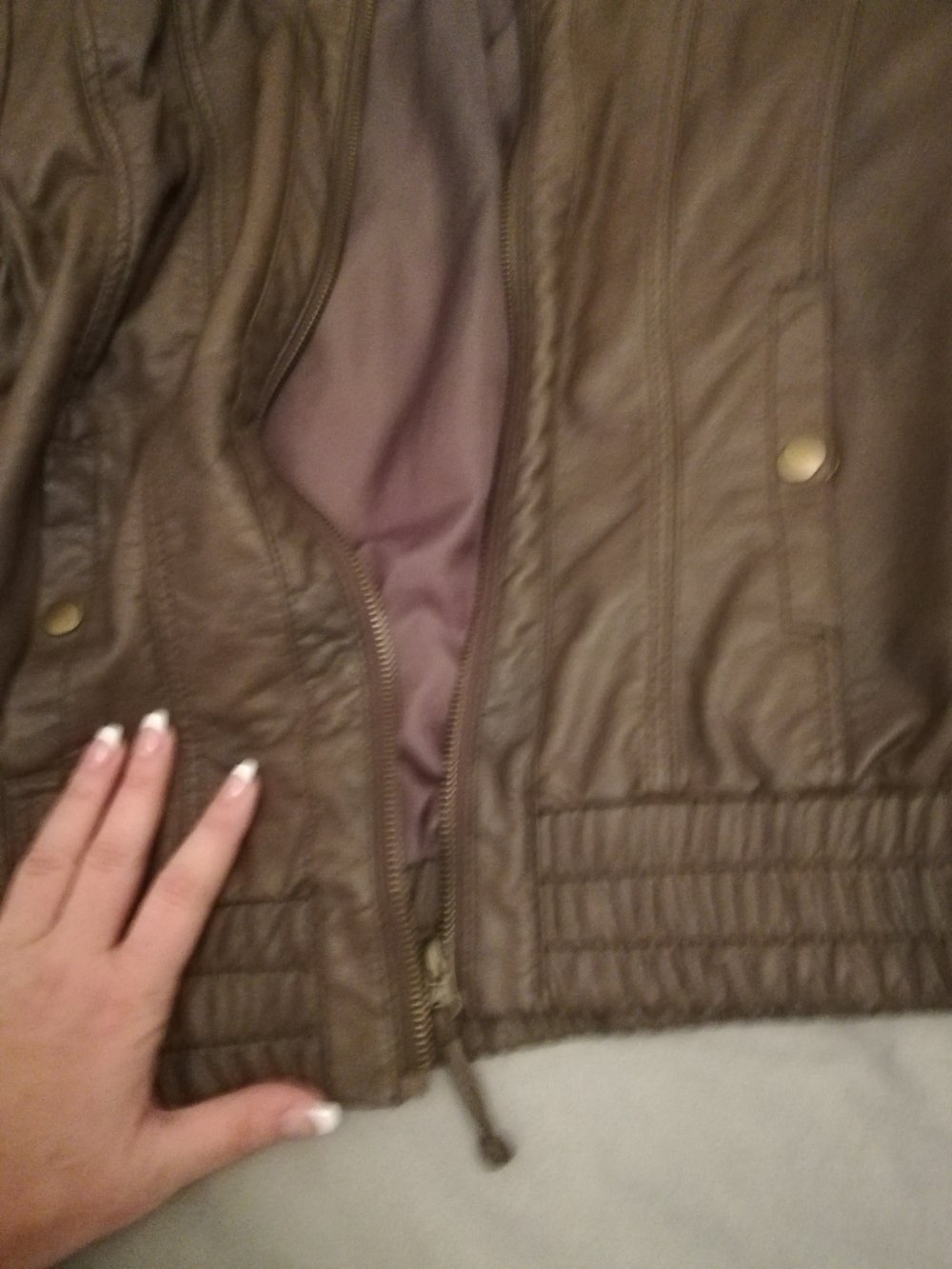 Kunstlederjacke Vero Moda Grösse M