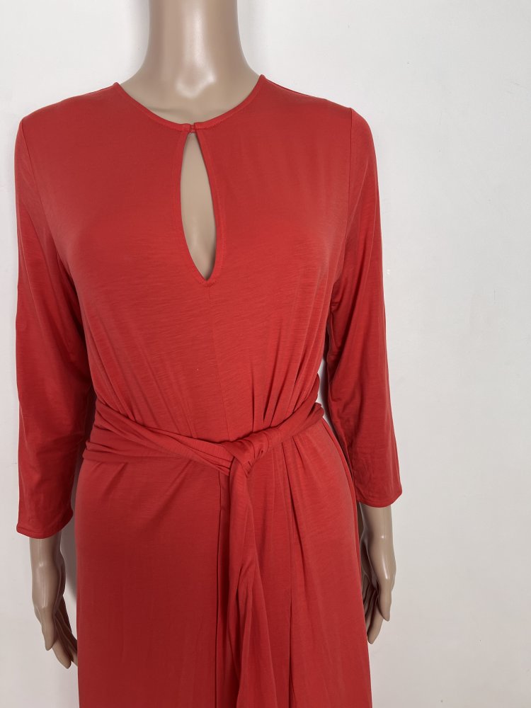 Stefanel  maxi  red dress