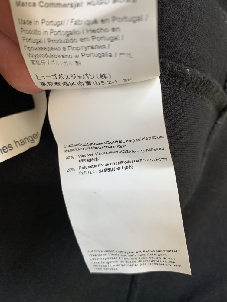 Hugo Boss brand womens jumper in black, L