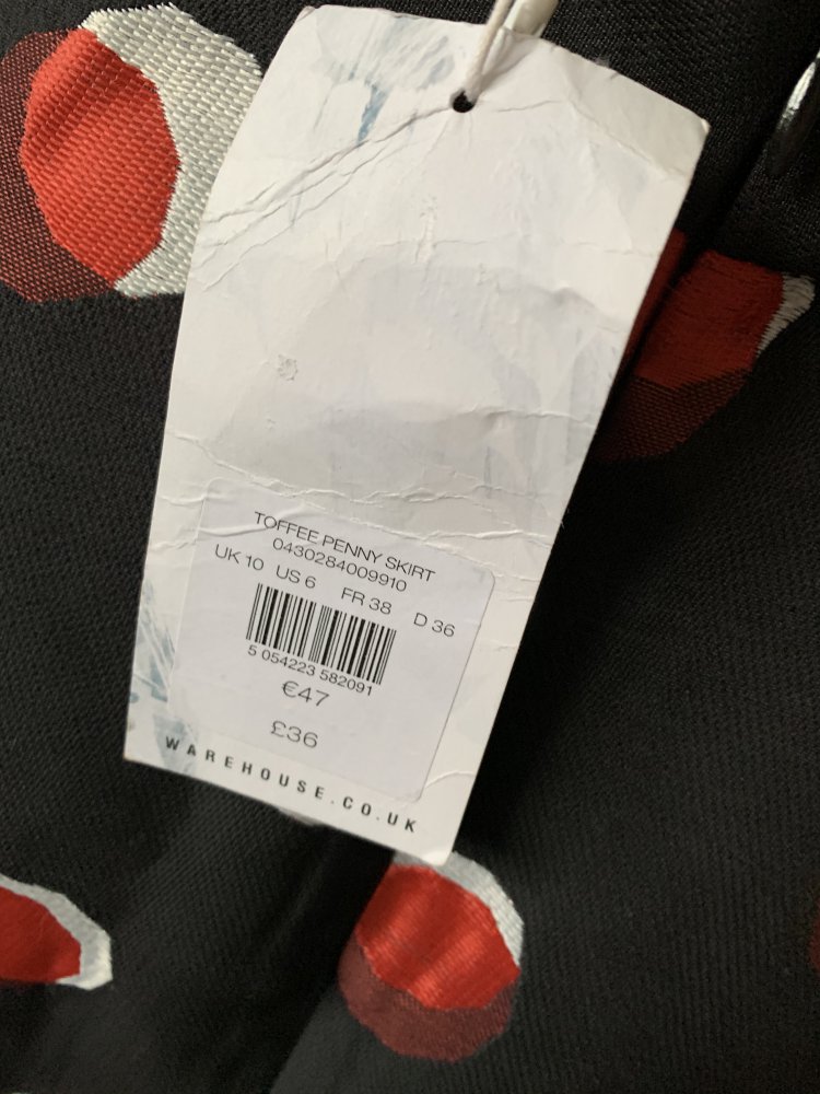 Warehouse new skirt